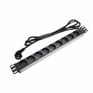 PDU 1U rackable 9 prises 2P+T + voyant lumineux