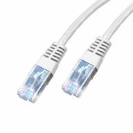Cordon RJ45 CAT6 UTP AWG26 blanc Lg 0, 25m