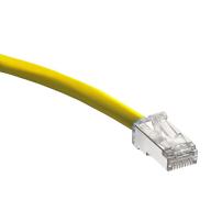 LEVITON - Cordon Cat6a S/FTP LSZH - Jaune - 2m