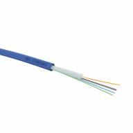 Câble fibre optique 12FO 900µm OM4 Int/Ext LSZH Dca noir/ml - Structure serrée