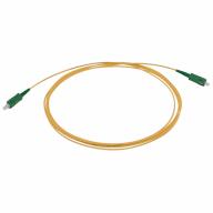 Cordon optique SX LC/UPC-LC/UPC G.657A2 Ø2,0mm Jaune Lg 0,5m
