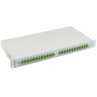 Tiroir 19" coulissant 1U 24FO SC/APC G.657A2 Couleurs - Assemblé