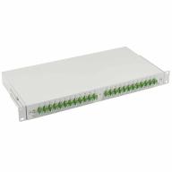 Tiroir 19" coulissant 1U 24FO SC/APC G.657A2 Couleurs - Assemblé