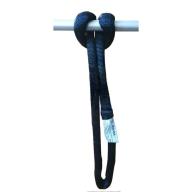 Sangle compact noire cousue 1m