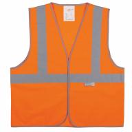 Gilet haute visibilité orange Classic Cl.2 T2S T.S