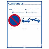 Panneau d’affichage pour arrêté municipal – 600 × 800 mm