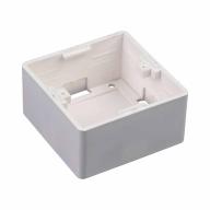 Boîtier mural 1 emplacement pour plastron 45x45 droit