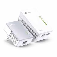 TP-LINK - kit 2 CPL 2 ports 600Mbps + WiFi 300Mbps - TL-WPA4220KIT