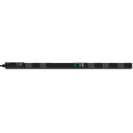 PDU 1P 32A - Mesuré en entrée - 40P: (20) C13/15 - (20) C13/C15/C19/C21