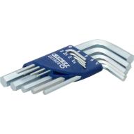 Jeu de 9 clés mâles 6 pans sur support plastique - Ø1,5 à 10mm