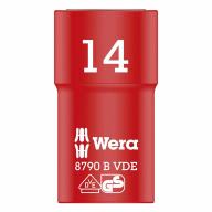 Douille WERA carré 3/8 Ø14mm isolée 1000V