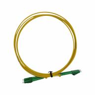 Cordon fibre optique duplex monomode G.657A2 LC/APC-LC/APC longueur 1 m