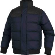 Doudoune 2 en 1 bleu marine/noir Evolution T.S