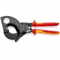 Coupe câble à cliquet KNIPEX - Ø 52 mm - Isolé 1000 V