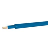Câble énergie 6381Y - BS6004 Double Ins PVC bleu 1x10mm2/m pour alimentation électrique télécom - Réf 1010058
