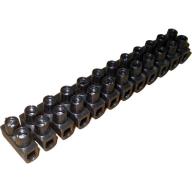 Barrette de connexion domino Nylbloc noir - 2,5 à 4mm ²