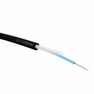 Câble fibre optique 48FO 250µm OM3 Int/Ext LSZH Eca noir / ml - structure libre