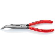 Pince à bec coudé demi-rond KNIPEX