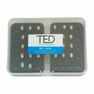 Jeu de 26 lettres (A-Z) pour marteau à frapper TED® - Hauteur 3 mm