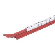 Cavalier Pliosnap PS06 blanc - chiffre 1 /Qté 300