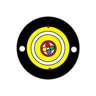 Câble FTTH Abonnés Extérieur 1FO - 250µm - 2000m