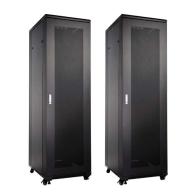 UPTEC - Baie 42U 600x600mm 19'' portes AV&AR perforées