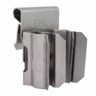 Clip EMC fixation double dos à dos 5-7mm + 8-12mm (1/4")