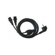Cordon secteur 2P+T - Y - C13 - 1, 8m