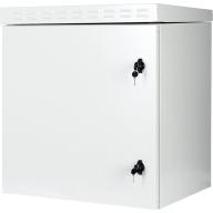 UPTEC v2 - Coffret extérieur 19" 12U 600x450mm IP55 - IK10 - gris - Infrastructure 19 pouces professionnelle