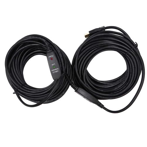Rallonge amplifiée USB2.0 AA M/F - Cordon USB