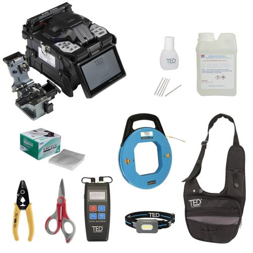 Pack technicien D3 avec soudeuse - Outil raccordement fibre optique