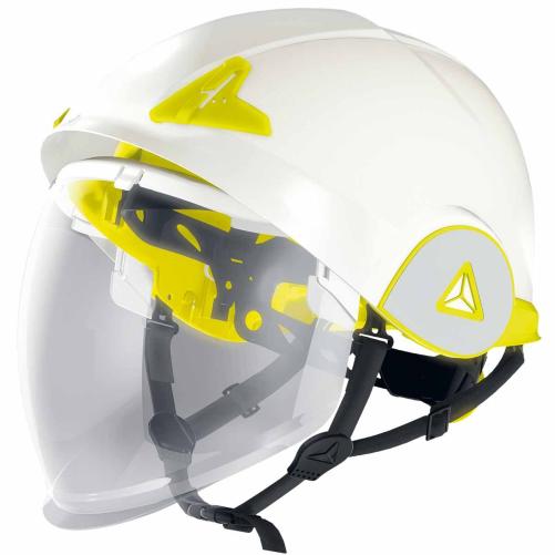 Casque avec visière de protectio - Casque de chantier et accessoires