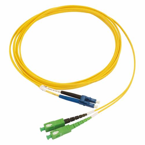 Cordon optique DX LC/UPC-SC/APC  - Cordon optique