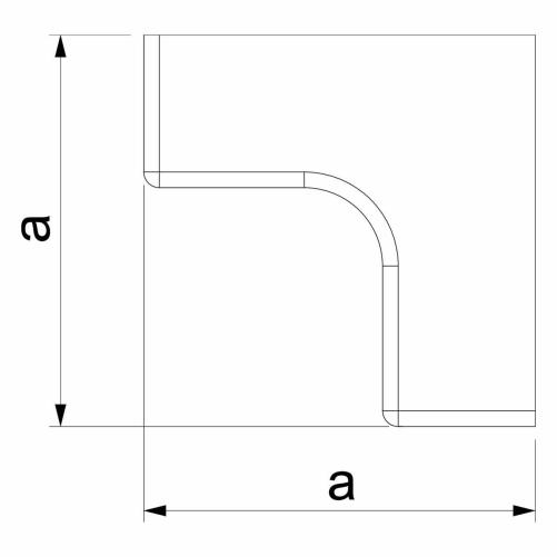 Angle intérieur moulure 10x20 mm - Moulure et goulotte