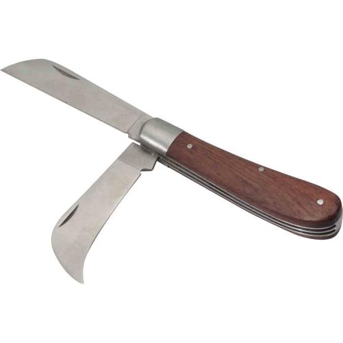 Couteau électricien 2 lames dont - Outil de coupe