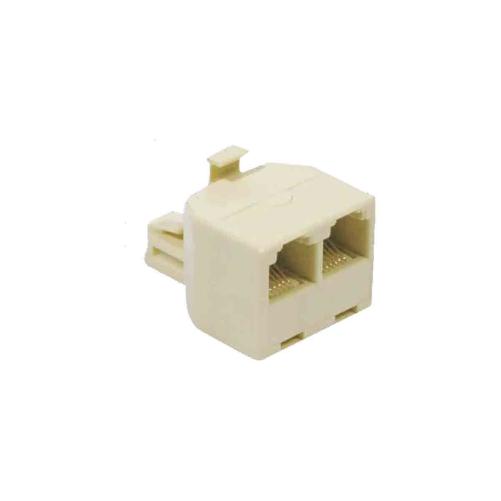Adaptateur fiche RJ45/2xRJ45 - Cordon RJ45 / xDSL