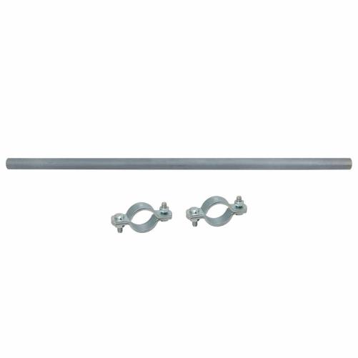 Barre Ø76mm Lg 1850mm + colliers - Vérin et support touret