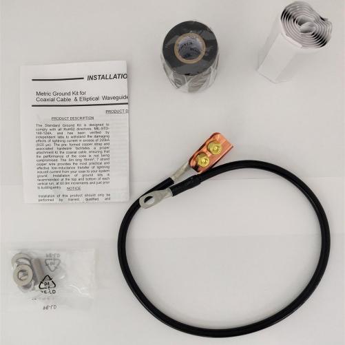 Kit de mise à la terre coaxiale - Mise à la terre connecteur coaxial