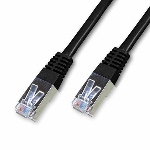 Cordon RJ45 CAT6 FTP AWG26 noir  - Cordon RJ45 CAT6