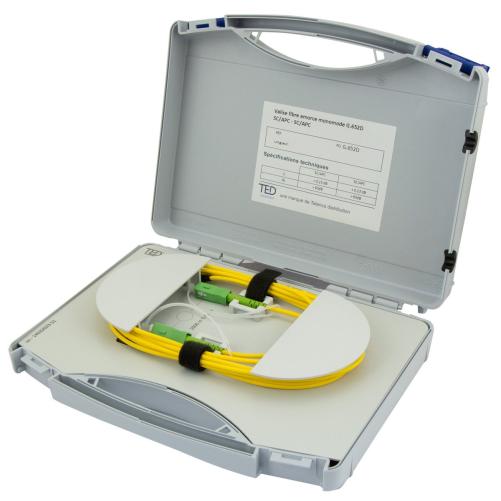 Valise fibre amorce monomode G.6 - Fibre amorce