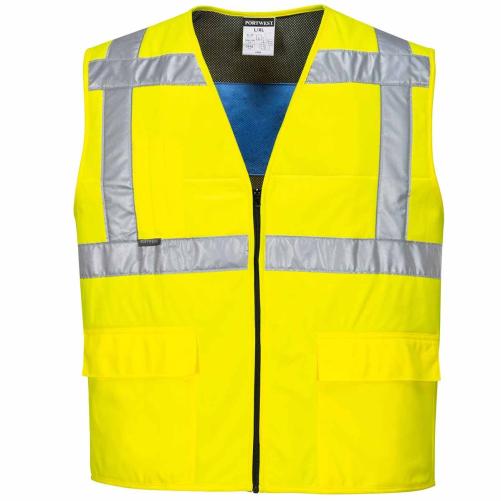 Gilet haute visibilité rafraîchi - Vêtement haute visibilité