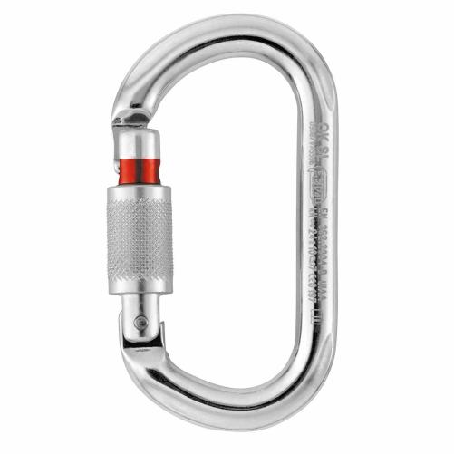 Crochet aluminium ovale screw-lo - Mousqueton et connecteur