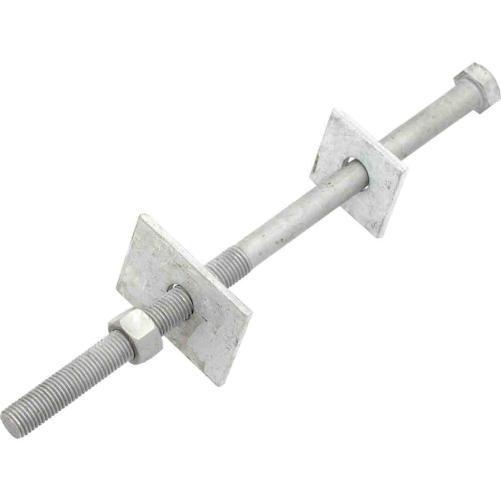 BH 14x280/180: Boulon de fixatio - Fixation sur poteau