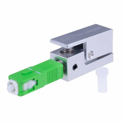 Adaptateur fibre nue SC/APC SM v - Raccords optique