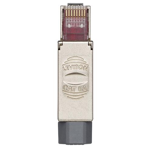LEVITON Plug mâle CAT6A - 90W - Keystone et Connecteur RJ45