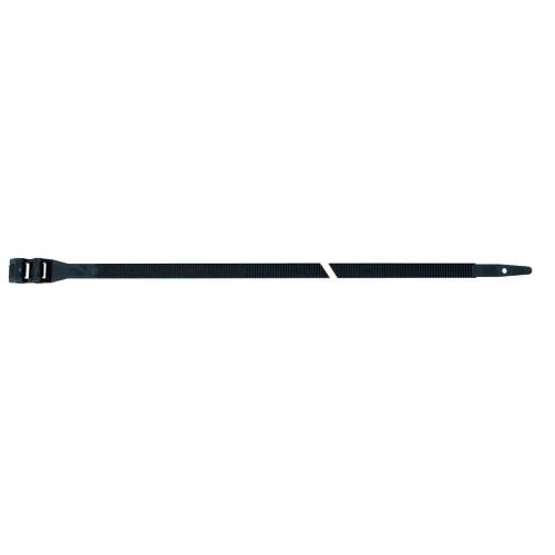 Collier noir double fermeture PA - Collier, pontet et embase