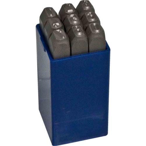 Jeu de 9 chiffres 6mm (0-8) pour - Jeu de frappe, marquage manuel