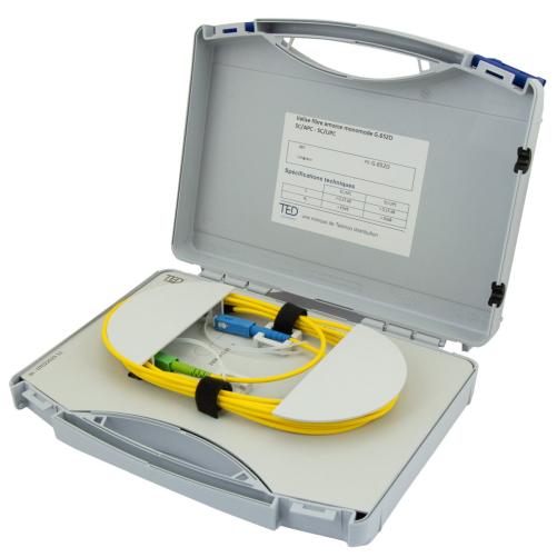 Valise fibre amorce monomode G.6 - Fibre amorce