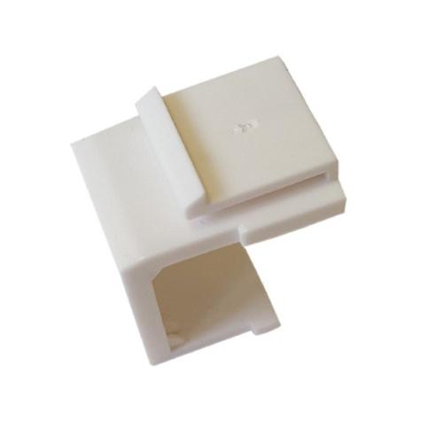 Keystone obturateur blanc plein  - Keystone et Connecteur RJ45