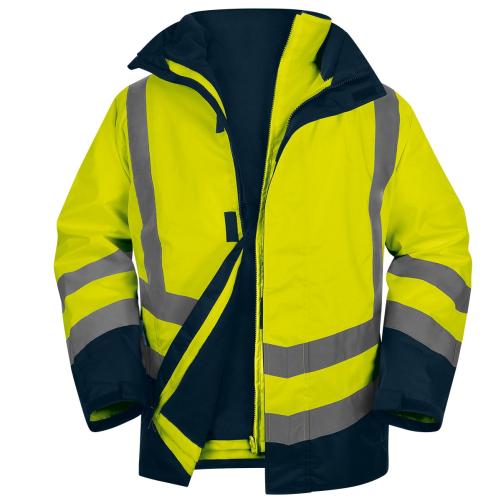 Parka 5 en 1 haute visibilité ja - Vêtement haute visibilité